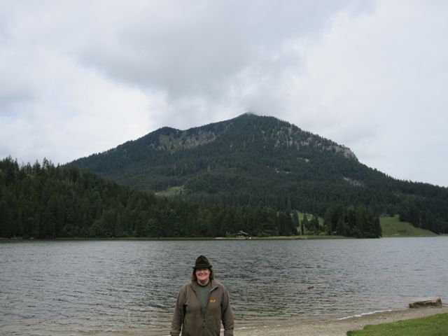 Lori at the Spitzingsee
