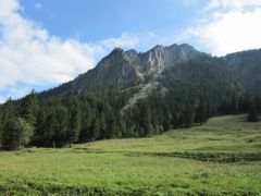 Remember the knifey rocks?  This is the view from the highway.