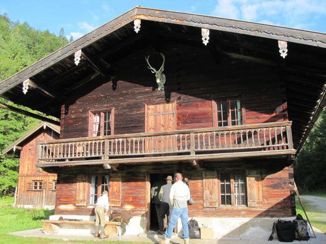 Our cabin, slept a dozen comfortably.  Built in 1852.