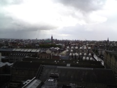 Looking over Dublin