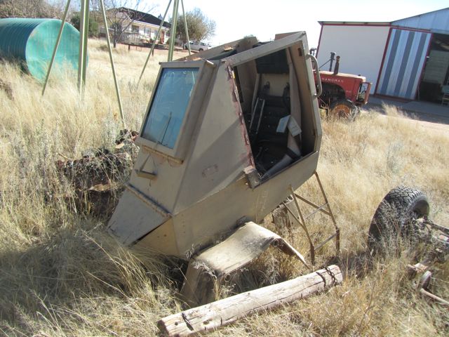 The armored Buffel cab