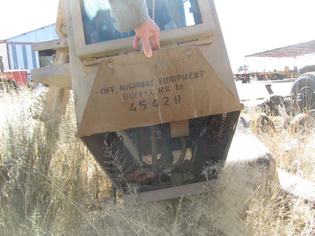 The armored Buffel cab