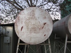 Caltex (Texaco) oil tank