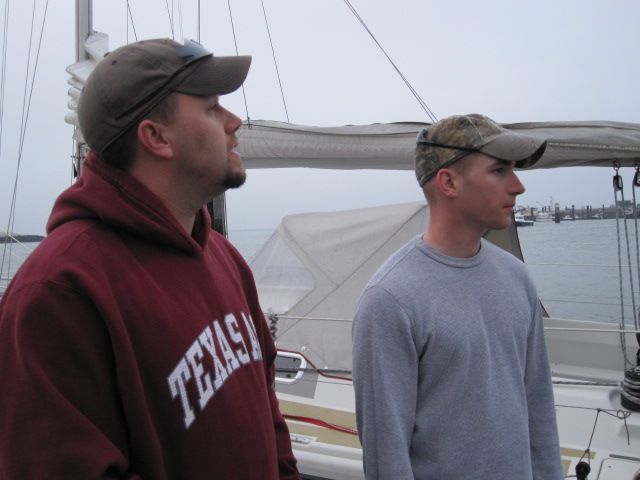 Two of our fishermen from up in Belgium.