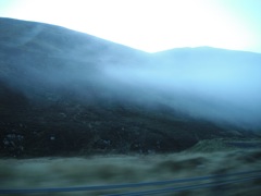 Fog on the Invercauld hills