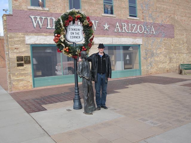 Standing on the corner