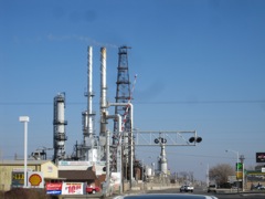 Artesia may be named for water, (artesian springs, in other words water that flows naturally under pressure) but this is oil country.