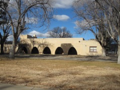 Adobe building