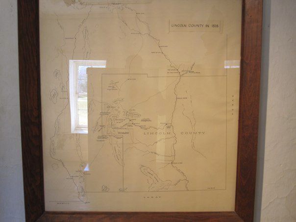 Map of Lincoln County